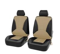 Coprisedile Auto Coprisedili Per Auto In Pelle PU Da 2/5 Posti Per Odyssey Per Pilot Per Vezel Per Stream Per Shuttle URV Per Inspire XRV Auto Set Coprisedili(2Seats-Black Beige)