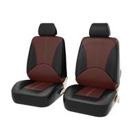 Coprisedile Auto Coprisedili Per Auto In Pelle PU Da 2/5 Posti Per Odyssey Per Pilot Per Vezel Per Stream Per Shuttle URV Per Inspire XRV Auto Set Coprisedili(2Seats-Brown)