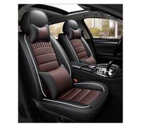 Coprisedile Auto Coprisedili Universali In Similpelle Per Auto, Accessori Interni Per Peugeot 207 206 Coprisedili Anteriori(Black coffee LUXUry)