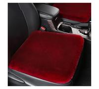 Coprisedile Auto Cuscino Per Sedile Auto In Peluche Multicolore, Invernale, Spesso, Quadrato, Per Conducente Principale O Copilota, Universale Copri Protezione Sedili(Red Front 1PC)