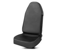 Coprisedile auto in similpelle, coprisedile anteriore auto, protezione sedile auto nero/rosso, 1 pezzo