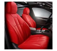 Coprisedile Auto Per A6 C7 Per Avant 2012~2016 5 Posti In Pelle 360 Full Cover Coprisedili Per Auto Di Lusso Accessori Interni Set Copri-Sedile Universale(Rosso)