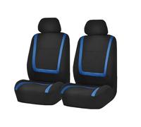 Coprisedile Auto Per ALFA Per ROMEO Per Giulia Per Mito Per Stelvio Per Giulietta GT Coprisedili In Tessuto Auto Coprisedili Anteriori(4Pcs Blue)