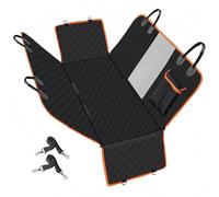 Coprisedile Auto per Cani per BMW 1er | F20, F21 | BJ 2011-2019, estesore per sedile posteriore per cani Telo auto per cani impermeabile(Orange)