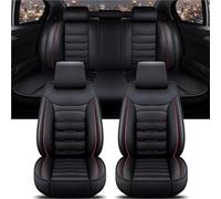 Coprisedile Auto Per Mercedes Per Benz Tutti I Modelli Di Auto GLA CLA CLS GLC GLE GLK GLS CLK SLC SL ML GL Coprisedile Universale Copertura Sedile(Black Red 5)