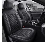 Coprisedile Auto per V-W E-Golf 2020-2023 2024 2025, Coprisedili Auto -Coprisedili per Sedili Completo Auto -Compatibile con Airbag Laterale, Morbidi E Confortevoli,A-Black