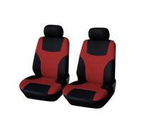 Coprisedile Auto Per VW Per Passat B5 Per Touran Per Tiguan Per Phaeton Coprisedile Anteriore/posteriore In Tessuto Per Protezione Seggiolino Auto Copri Protezione Sedili(2Seats-red)