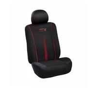 Set Coprisedile 3 Pz Powerbar Nero/Rosso confortevole e resistente, facile e vel
