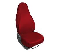 COPRISEDILE AUTO UNIVERSALE ANTERIORE SINGOLO ROSSO ELASTICIZZATO LAVABILE POLIE