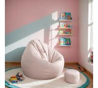 Coprisedile Beanbag in Velluto Per Adulti Con Cerniera Elasticizzato Lavabile Senza Imbottitura Per Soggiorno Ufficio Per Giochi E Relax,C,100 * 110cm