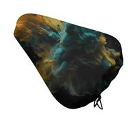 Coprisedile colorato liquido per bicicletta, extra morbido e confortevole, protezione per la pioggia e il sole, copertura durevole antipolvere per mountain bike da città