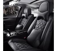 Coprisedile Coprisedili Auto Per Ford Per Ranger Per Focus Per Fiesta Per S-max Per Mondeo Per Explorer Per Ecosport Tutti I Modelli(Nero,Luxury)