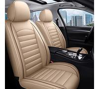 Coprisedile Cuoio Dell'unità Elaborazione Copertura Sede Automobile Per Bmw E46 E90 Serie 3 E21 E30 E36 E91 E92 E93 F30 F31 F34 F35 G20 G21 G28 Completa Interni(Beige 5 Seat,B)
