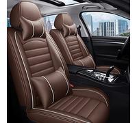 Coprisedile Cuoio Dell'unità Elaborazione Copertura Sede Automobile Per Bmw E46 E90 Serie 3 E21 E30 E36 E91 E92 E93 F30 F31 F34 F35 G20 G21 G28 Completa Interni(Coffee 5 Seat,A)