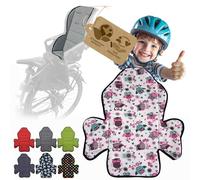 Coprisedile di ricambio per cuscino [cuscino per bambini seggiolino bicicletta] compatibile con Römer Jockey MOD 2 (gufo $1)