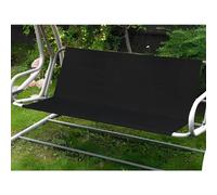 Coprisedile di Ricambio per Dondolo da Giardino,Coprisedili per Altalena da Giardino,Impermeabile 600D Oxford Tessuto Dondolo da Giardino Coprisedile,Resistente (115 * 48 * 48cm,Nero)