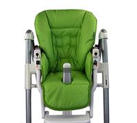 Coprisedile di ricambio per seggiolone, compatibile con Peg Perego Prima Pappa DINER (verde chiaro)