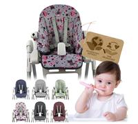 Coprisedile di ricambio per seggiolone, compatibile con Peg Perego Prima Pappa ZERO3 & SIESTA (gufo $12)