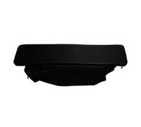 Coprisedile for barca con cuscino imbottito for canoa, gommone, pesca, gonfiabile, borsa sotto il sedile, resistente alla polvere e alle intemperie(Black)