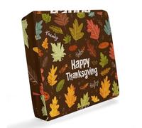 Coprisedile impermeabile per divano con ghiande e foglie d'acero, protezione per mobili da esterno, per patio, giardino, balcone, S