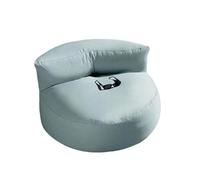 Coprisedile impermeabile per pouf senza imbottitura divano portatile esterno chaise longue sedia spiaggia seduta pavimento adulti giardino campeggio piscina balcone terrazzo salotto lounge(Dust green)