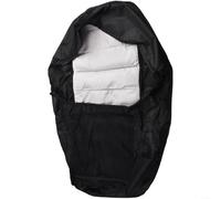 Coprisedile impermeabile per tosaerba con imbottitura spessa, cordino elastico e comode tasche per attrezzi, si adatta alla maggior parte dei trattori per sedili (grigio)