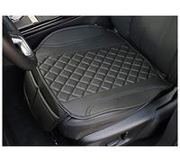 Coprisedile in ecopelle nera con cuciture nere, compatibile con Kia Carens 3 UN coprisedili auto OT404