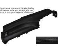 Coprisedile In Pelle Nera Con Cuciture Per Cruscotto Adatto Per FORD GRANADA MK3