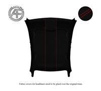 Coprisedile In Suede LUXE Per Kia Optima (Kia K5) MK2 Berlina 2005-2010