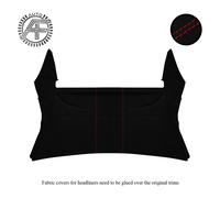 Coprisedile In Suede LUXE Per VW VOLKSWAGEN EOS 2006-2015