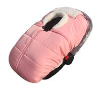 Coprisedile invernale per auto, copertura per il trasporto del bambino, copertura per il trasporto del bambino, per il freddo, antivento, caldo, per bambini, unisex (rosa)