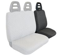 Coprisedile Lato Guida Per Furgoni Tg. Sp23 Tess. Cotone Trapuntato Antracite