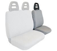 Coprisedile Lato Guida Per Furgoni Tg. Sp23 Tess. Cotone Trapuntato Grigio