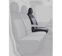 Coprisedile Lato Guida Per Furgoni Tg. Sp35 Tess. Misto Cotone Nero