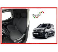 Coprisedile lato guida per Peugeot Partner dal 2018 auto fodere trap grigio