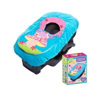 Coprisedile per auto, elastico, universale, per neonati e ragazze, morbida e calda, stile coperta per seggiolino auto, costume per neonati (fata)