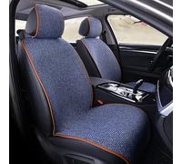 Coprisedile Per Auto In Lino Proteggi Cuscino Per Sedile Anteriore O Posteriore In Schienale Per Tappetino Per Camion Suv Van Protezione Sedile(1 set beige)