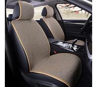 Coprisedile Per Auto In Lino Proteggi Cuscino Per Sedile Anteriore O Posteriore In Schienale Per Tappetino Per Camion Suv Van Protezione Sedile(1 set coffee)