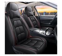 Coprisedile Per Auto In Pelle Per Mazda Tutti I Modelli Per 3 Per Axela 2 5 6 8 Per Atenza CX-7 CX-3 MX-5 CX-8 CX-30 CX-5 CX-9 CX-4 Copertura Sedile(Black red pillow)