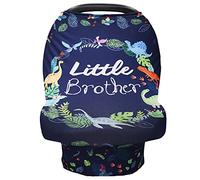 Coprisedile per auto per bambini, per seggiolino auto per bambini, coprisedia multiuso per allattamento, sciarpa per allattamento al seno per neonati, ultra morbida traspirante