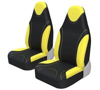 coprisedile per auto Per TOYOTA per Aygo 2 pezzi coprisedili per auto con secchio sedile anteriore universale auto camion protezione sedile SUV Coprisedili Auto (Color : 5)