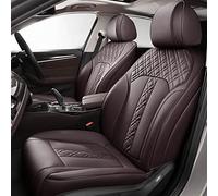 Coprisedile Per Auto Personalizzato In Pelle Per Ford Per Everest Per Territorio Per Explorer Per Mustang Per Ranger Proteggi Sedile Auto(Caffè,C)