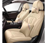 Coprisedile Per Auto Personalizzato In Pelle Per Ford Per Everest Per Territorio Per Explorer Per Mustang Per Ranger Proteggi Sedile Auto(Beige,B)