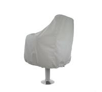 Coprisedile per barca in tessuto Oxford 210D per sedia da capitano di yacht nave, impermeabile, protezione anti-UV, antipioggia, neve, copertura esterna resistente all'acqua salata (56 x 61 x 64 cm)