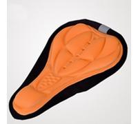 Coprisedile per Bici Confortevole Lungo Percorso | Design per contour, supporto anatomico, riduzione pressione, ideale tour lunghi, poliestere durevole(Orange)