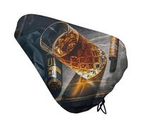 Coprisedile per bici da sigaro e whisky, impermeabile, con coulisse, per pioggia, neve, polvere, per mountain bike, bici da strada