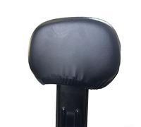 Coprisedile per bicicletta elettrica, in morbida pelle PU, resistente alle intemperie, protegge dal sole e dalla pioggia, colore nero (C)