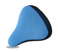 Coprisedile per bicicletta per bambini, dimensioni 20 x 23 cm, per vari modelli di biciclette, cuscino di ricambio per bicicletta (azzurro)