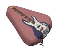 Coprisedile per bicicletta per chitarra e basso, strumenti musicali, impermeabile, con coulisse, per pioggia, neve, polvere, per mountain bike, bici da strada