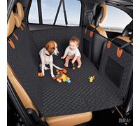 Coprisedile per cani 51.9x24.8 "ali laterali allargate rialzate coprisedile per auto impermeabile antiscivolo per cani trasportino da viaggio per animali domestici amaca dura